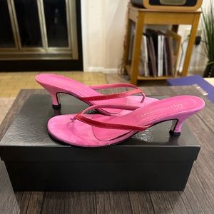 Saks Fifth Ave Pink Sandals size 7.5